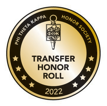 Phi Theta Kappa Honor Society Transfer Honor Roll 2022